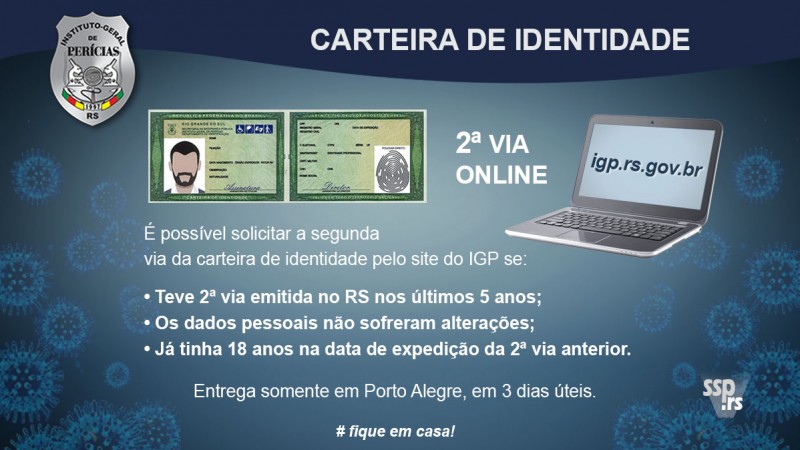 IGP retoma atendimento, e carteiras de identidade voltam a ser emitidas em  Viamão - Diário de Viamão