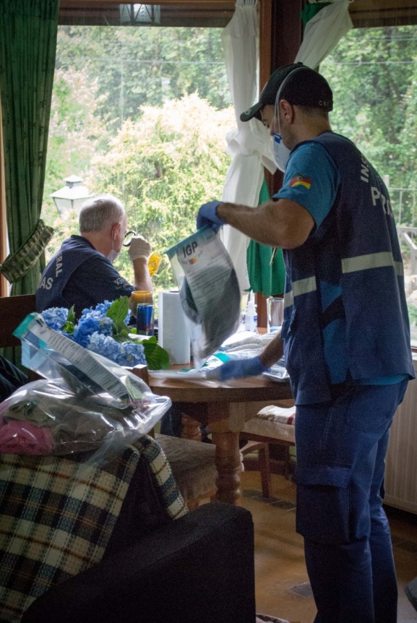 Trabalho integrado de perito e papiloscopista na serra gaúcha