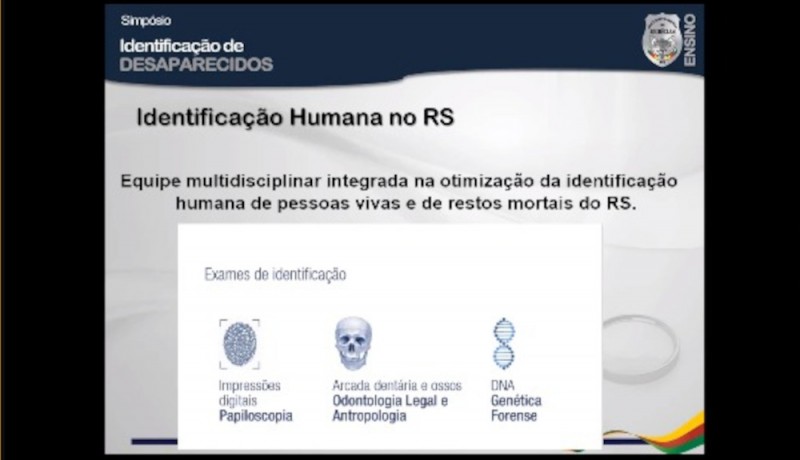 Evento sobre identificação de desaparecidos reúne centenas de interessados  - IGP-RS