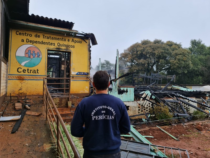 IGP mantém perícias apesar de incêndio em prédio da Segurança