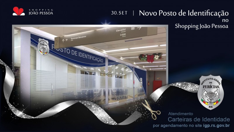 Revista Portuária - Economia e Negócios - Itajaí Shopping inaugura unidade  do Instituto Geral de Perícia (IGP) para emissão da nova carteira de  identidade