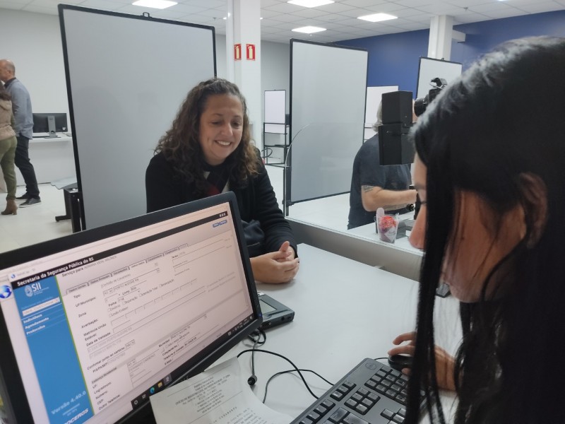 Novo Posto de Identificação do IGP é aberto em shopping de Porto