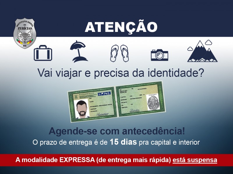 Agendamento de Carteiras de Identidade - IGP-RS, PDF, Governo e  personalidade