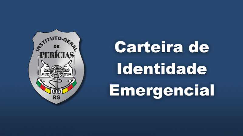 Carteira de Identidade Emergencial