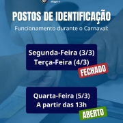 Horário de atendimento 