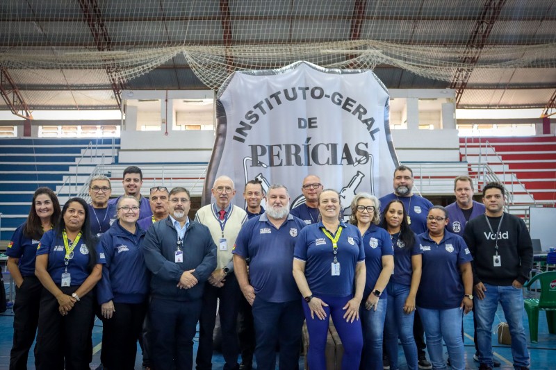 A foto mostra a equipe do IGP em Lajeado